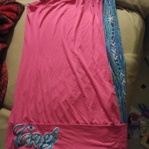 shoulder Halter coogi dress